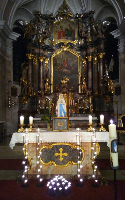 Lourdes Altar